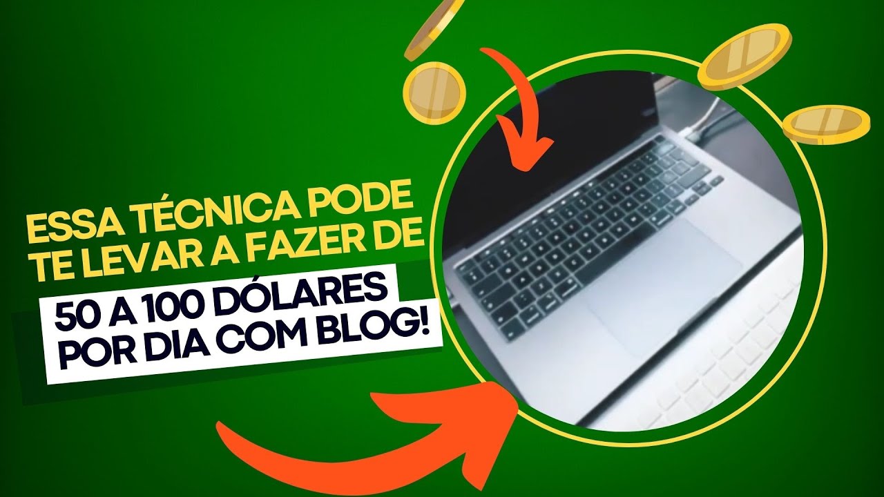 ESSA TÉCNICA PODE TE LEVAR A GANHAR DE $50 A $100 DÓLARES POR DIA!