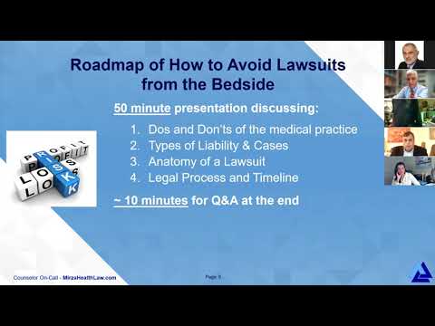 Avoiding Lawsuits Begins at the Bedside – Best Practices