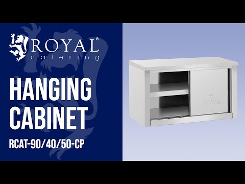 video - Hanging Cabinet - 900 x 400 x 500 mm - 70 kg load capacity per compartment - Royal Catering