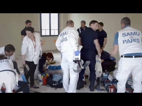 Mission délicate sur un grave accident de chantier