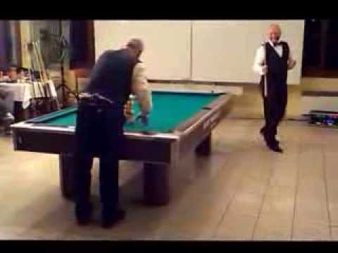 Jiří Korn a Pavel Halamka - Billiardová exhibice 2013