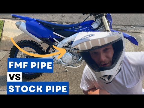 Installing A New FMF GYTR Pipe On My Yamaha WR450F: Step-by-Step Guide | Before and After