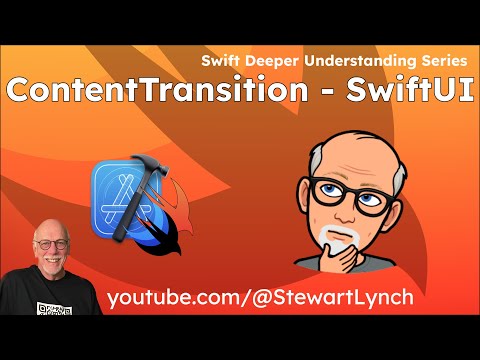 Understanding .contentTransition in SwiftUI – Smoothly Animate Text, Symbols & More! thumbnail