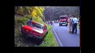 preview picture of video 'Ford Mustang Rallying at Daun Historic Rally (~2000)'