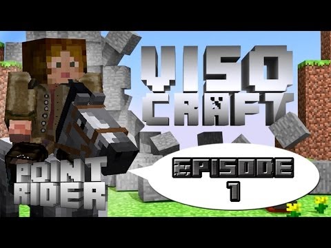 New Minecraft Server Series! - Visocraft Ep 1 - Gathering the horses and building a house!