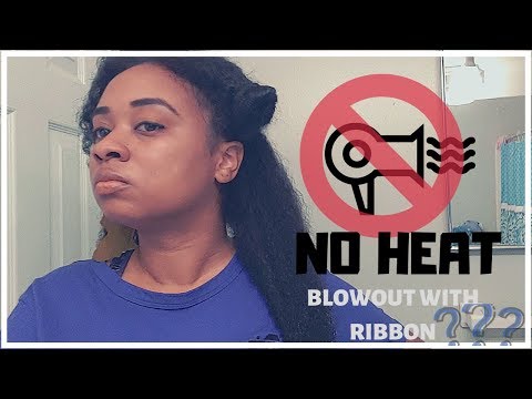 USING RIBBON FOR SUPER STRETCHED NATURAL HAIR