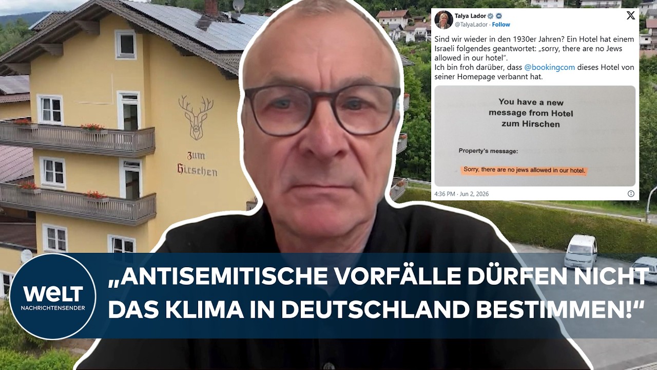 DEUTSCHLAND: „Keine Juden erlaubt“ – Beck fordert Konsequenzen nach Vorfall in deutschem Hotel