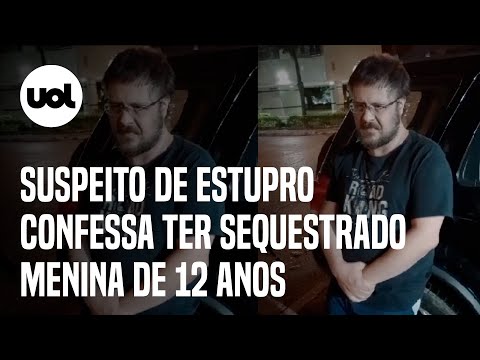 Suspeito de estuprar menina de 12 anos no DF confessa sequestro; veja vídeo