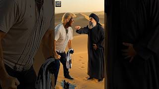 Trump's Desert Bath Goes HILARIOUSLY Wrong! 🤣🛢️ #trumpswar #funny 