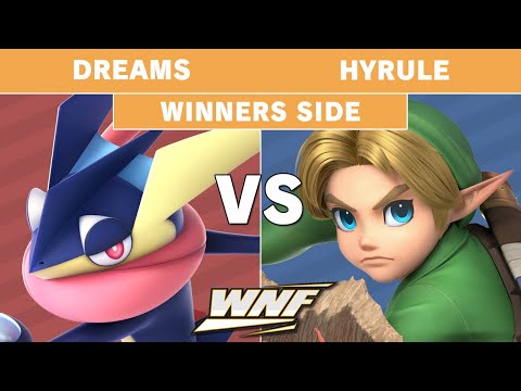 WNF EP10 - Dreams (Greninja) Vs. Hyrule (Young Link) Winners Side - Smash Ultimate