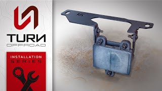 Turn Offroad's Ford Bronco High Clearance ACC Relocation Bracket Installation Guide.