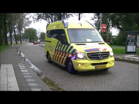 ambulance in krommenie en zaandam
