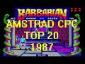 Amstrad Cpc Top 20 Games 1987