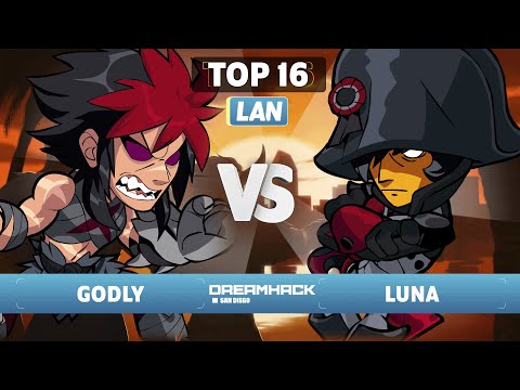 Godly vs Luna - Top 16 - Dreamhack San Diego 2023 - LAN 1v1