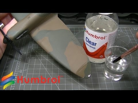 How to use humbrol clear gloss varnishes