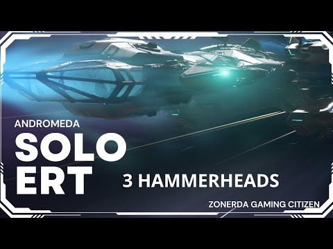 Star Citizen Gameplay - Solo Extreme Risk Bounty Hunting-Constellation Andromeda Against Hammerhead