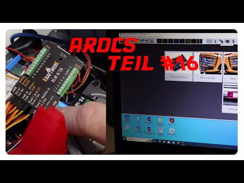 Tamiya MB Arocs Hinterkipper  #Teil16 - Kraftwerk EasyBus Lichtanlage KLM 4/16 : Teil2 Einstellungen