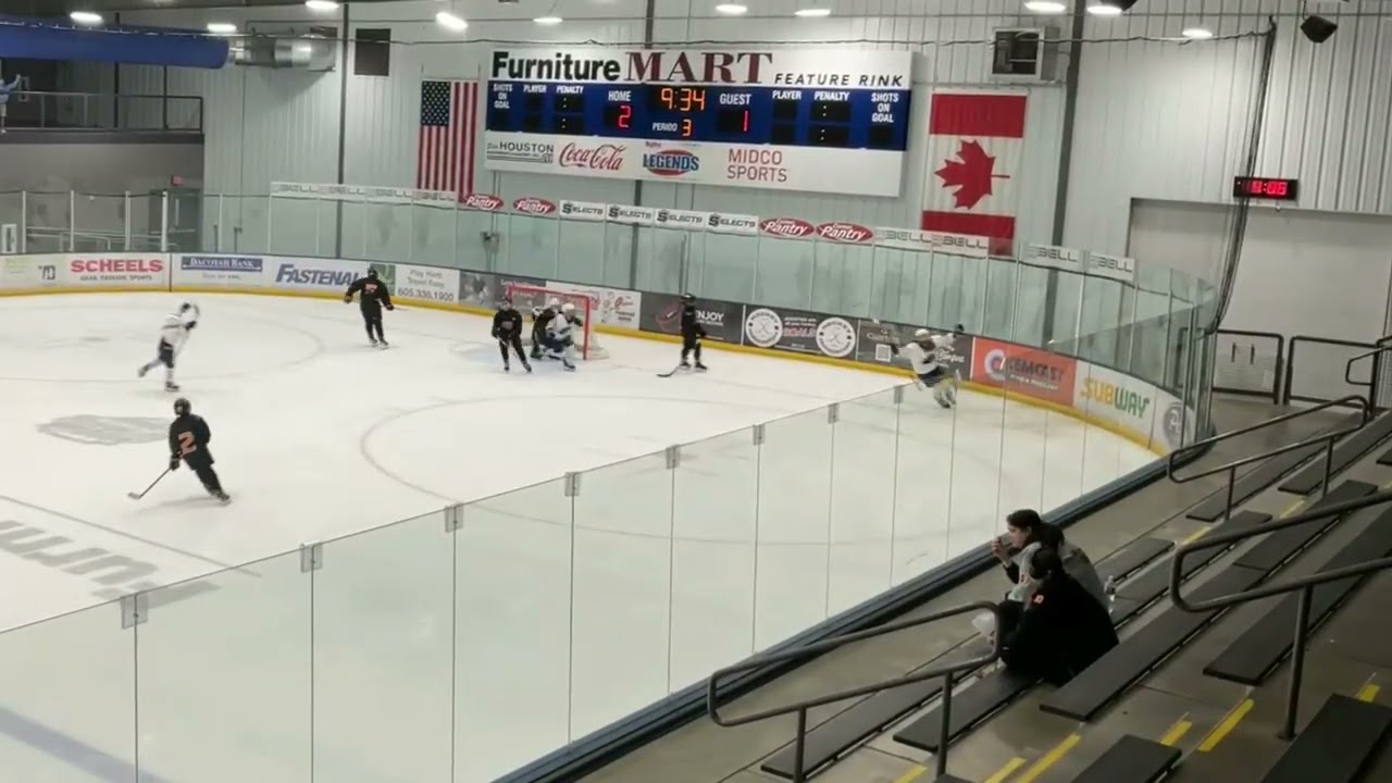 Game 1 (Sioux Falls): Finley Goal Assisted by Lionel and Tate