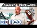 Kinder Pingui Pork Rinds Pocket Coffee DIY Snacks Galileo ProSieben