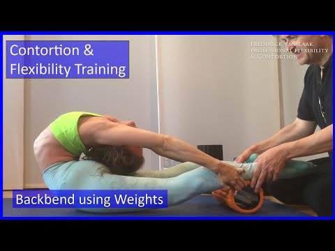 56 Flexyart Contortion Training: Backbend with Weights  - Also for Yoga, Pole, Ballet, Dance People