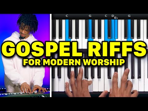 Learn 3 EPIC Gospel Keys Riffs - Worship Piano Tutorial | Sunday Keys App