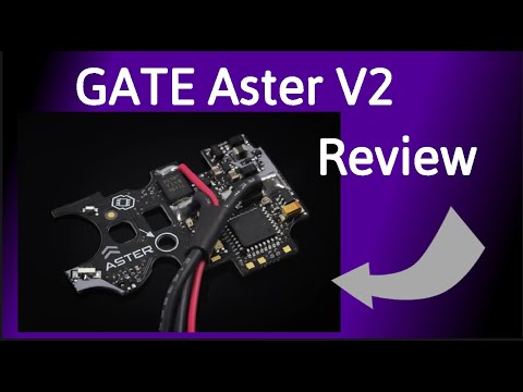 GATE Aster v2 Mosfet review (Krytac trident MK2 CRB internal upgrades)