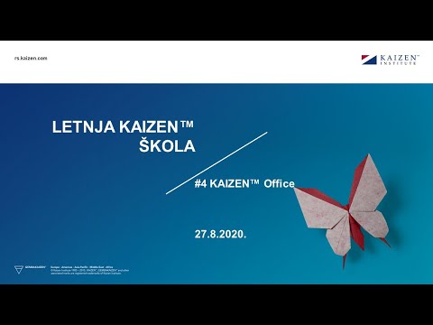 #04 KAIZEN™ FOR OFFICE - Primena KAIZEN™ metode u kancelariji
