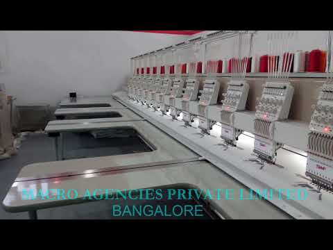 swf Multi Heads Automatic Embroidery Machines