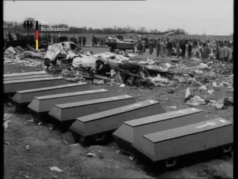 Nachrichten vom 4.4.1961 über den Flugzeugabsturz bei Nürnberg