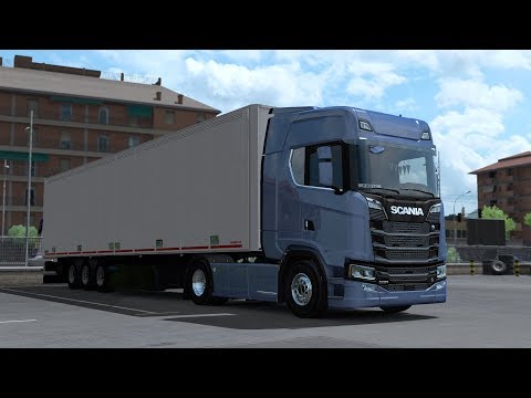 ETS 2 1.30 - Italia DLC - SCANIA S 580 V8 - Trip: Napoli - Bari