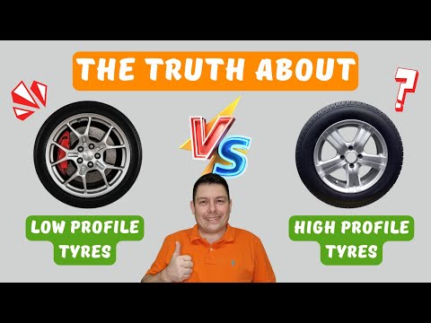 The Truth About Low vs. High Profile Tyres 🔍 🚗
