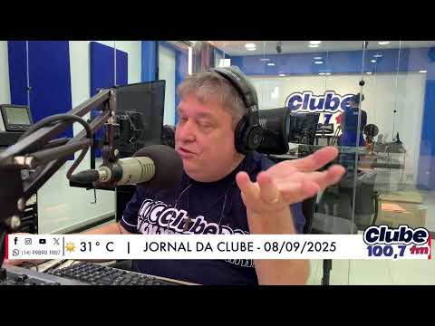 Jornal da Clube - 08/09/2025 - Edição do Almoço