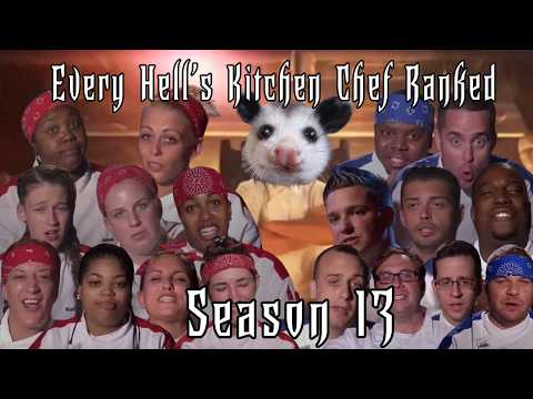 Every Hell's Kitchen Season 13 Chef Ranked - EternalOpossum