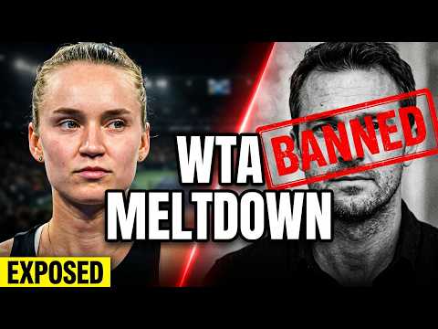 The Real Reason Rybakina’s Coach Was Banned (WTA EXPOSED)