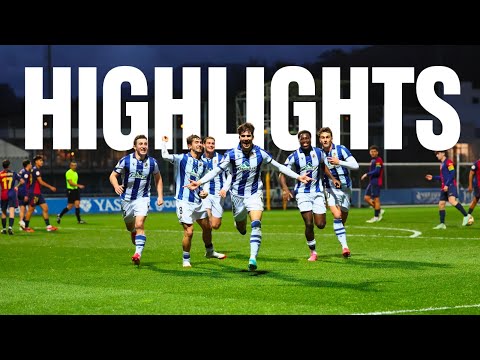 HIGHLIGHTS | 1ª RFEF 24-25 | J22 | Sanse 3-0 Barça Atlètic | Zubieta | Real Sociedad