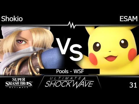 USW 31 - TLOC | Shokio (Sheik, Jigglypuff) vs PG | ESAM (Pikachu, Mega Man) Pools - WSF - SSBU