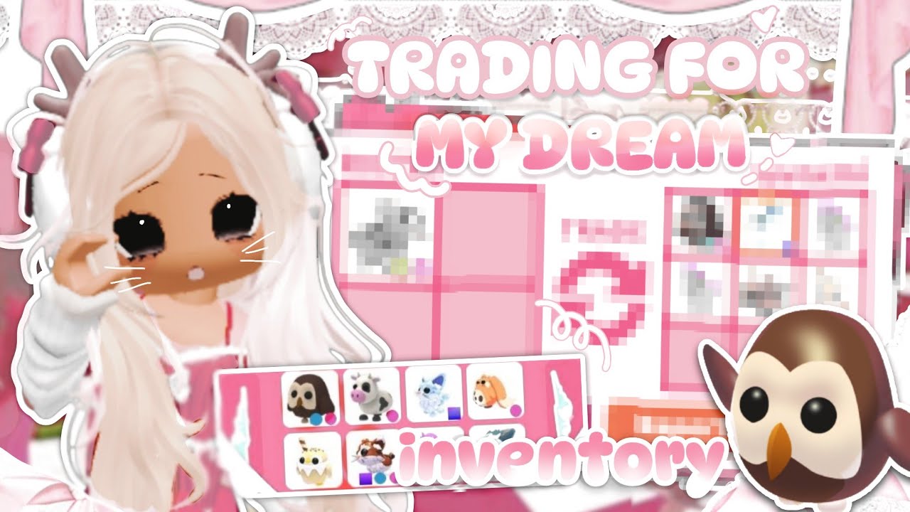 TRADING for my *DREAM INVENTORY* & UPGRADING in Adopt me!! 🦌