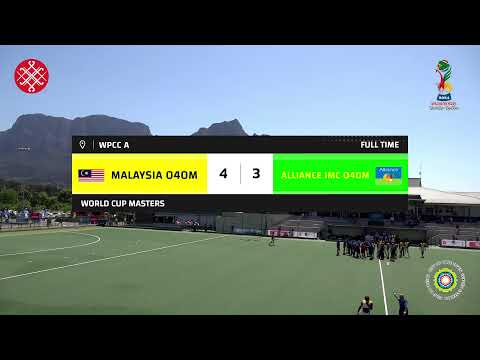 Malaysia vs Alliance IMC (Pool C) - 040 Men - 2024 Masters World Cup