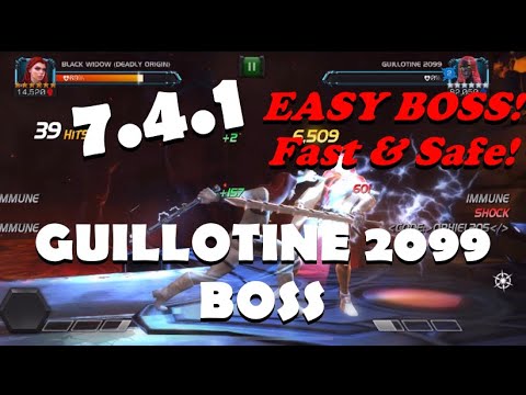 Act 7.4.1 Guillotine 2099 Boss Zapped by BWDO in 38 Seconds and 39 Hits!