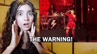Singer FIRST Time Reaction to The Warning - Consume (Live From Auditorio Nacional, CDMX)