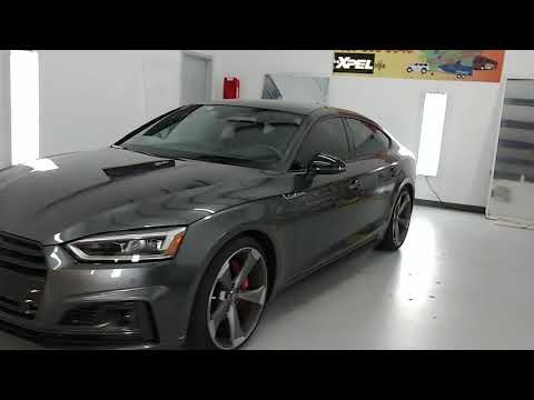 Audi S5 Sportback tinted with Xpel XR Black Ceramic 35% Window Film at Tint Man inc. 407-678-TINT
