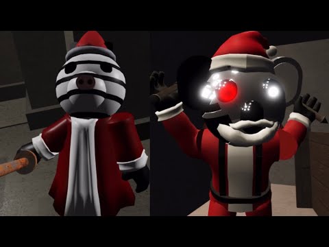 PIGGY [BOOK 2] CHRISTMAS EVENT ALL NEW JUMPSCARES!! (Game By @wamongus)