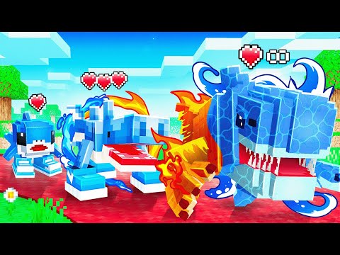 BIRTH TO DEATH Of an ELEMENTAL BRAINROT in Minecraft!