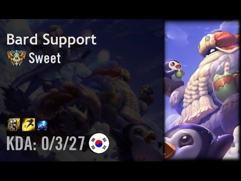 Bard Support vs Karma - Sweet - KR Challenger Patch 6.12