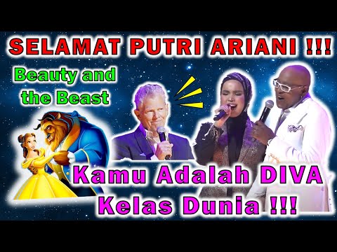 ‼️ Putri Ariani ft Peabo Bryson | Beauty and the Beast | David Foster & Friends in Asia 2023  ❤️