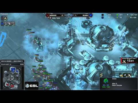 Naniwa vs Bunny Starcraft 2 WCS Europe Premiere RO32 2014 Season 1 Group A Set 2