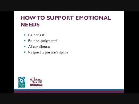 Supporting Families through Hospice and Palliative Care - Professional Caregiver Webinar