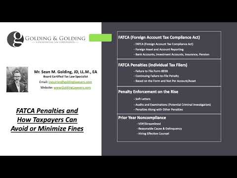 A FATCA Penalty Overview for Non-Compliance (What to Know)