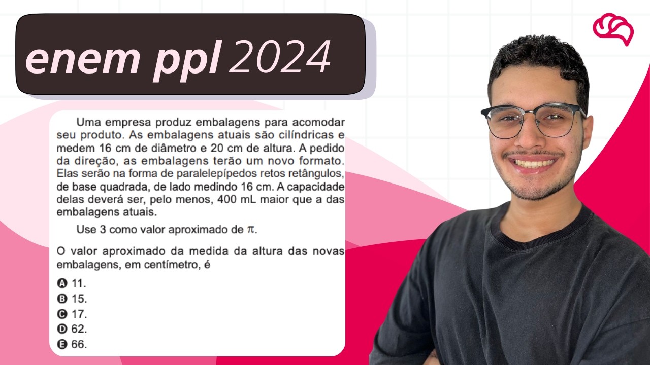 Resolução em Vídeo — Questão 171 ENEM 2024 PPL