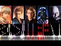 The Evolution of Anakin Skywalker's Music (From 9 to 45 Years Old)